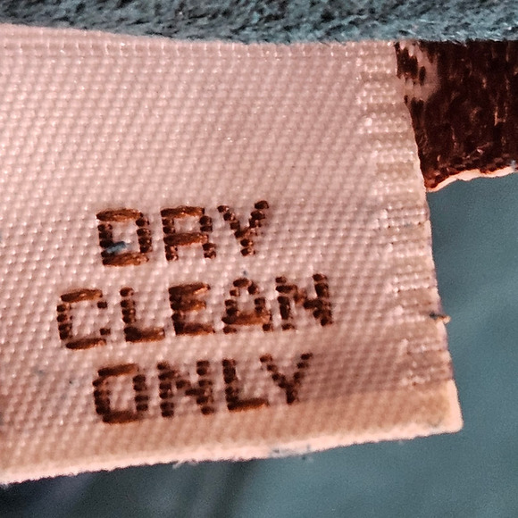 Vintage Union Made Lilli Ann Collections Teal Pullover Sweater With Suede Detail - Picture 10 of 10